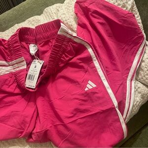 nwt Adidas Pink Track Pants